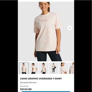 CAMO GRAPHIC OVERSIZED T-SHIRT